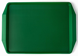 Поднос Мастергласс 1732-119 42х30 см, зеленый в Москве , фото