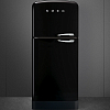 Отдельностоящий двухдверный холодильник Smeg FAB50LBL фото