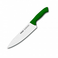 Нож поварской Pirge 21 см, зеленая ручка в Москве , фото