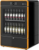 Шкаф винный вентилируемый Enofrigo I.AM H1200 вент. черн. рамка св.дер/ 2 полки S1V1NC+1/GA89430001 фото