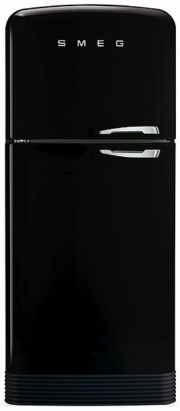 Отдельностоящий двухдверный холодильник Smeg FAB50LBL фото