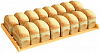 Комплект деревянных полок Atesy ШЗХ-С-1000.600-02-К (натуральный бук) фото
