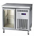 Холодильный стол  СХС-70 неохлаждаемая столешница без борта (дверь-стекло)