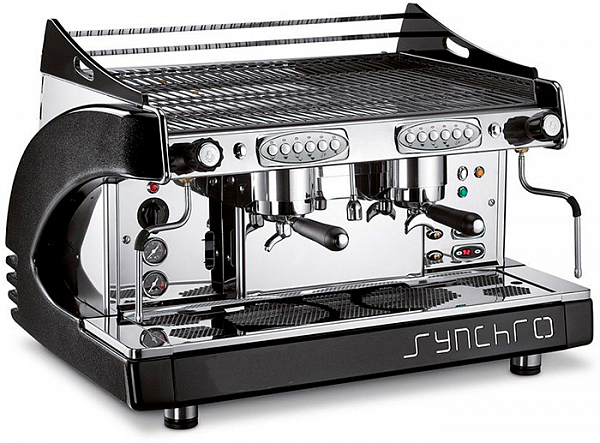 Рожковая кофемашина Royal Synchro 2gr 14l automatic черная фото
