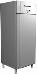 Холодильный шкаф Полюс Carboma R560 Inox фото