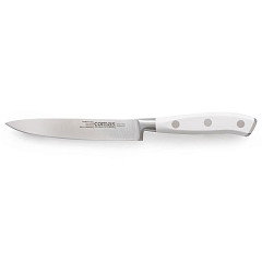 Нож универсальный Comas 12,5 см, L 23 см, нерж. сталь / АБС-пластик, цвет ручки белый, Marble (8113) фото