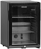 Шкаф холодильный барный Tefcold TM42G черный фото