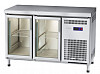 Холодильный стол Abat СХС-60-01 неохлаждаемая столешница без борта (дверь-стекло, дверь-стекло) фото