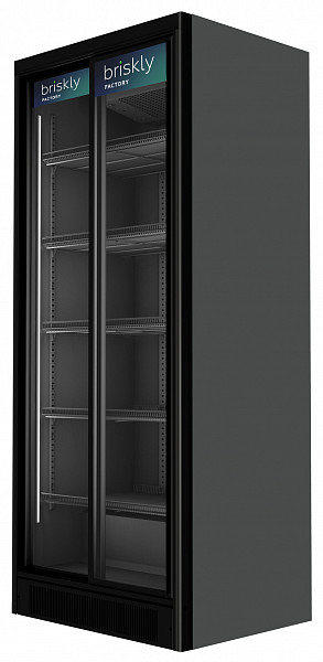 Холодильный шкаф Briskly 8 Slide (RAL 7024) фото