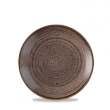 Тарелка мелкая  Stonecast Raw Brown SRBREVP61