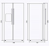 Холодильник side-by-side Ilve RN 9020 SBS/WHG белый (ручки латунь) фото