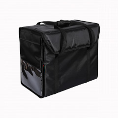 Терморюкзак для обедов Luxstahl 500х300х400 мм черный в Москве , фото