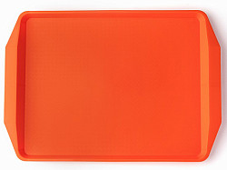Поднос Мастергласс 1732-166 42х30 см, оранжевый в Москве , фото