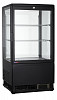 Шкаф-витрина холодильный Cooleq CW-58 Black фото