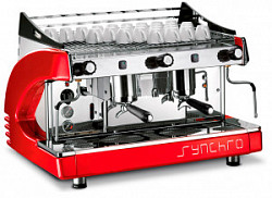 Рожковая кофемашина Royal Synchro 2gr 14l semiautomatic красная в Москве , фото