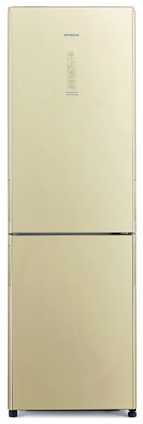 Холодильник Hitachi R-BG410 PU6X GBE бежевое стекло фото
