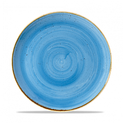 Тарелка мелкая круглая Churchill Stonecast Cornflower Blue SCFSEV101 26 см в Москве , фото