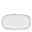 Блюдо прямоугольное без борта  Stonecast Hints Indigo Blue SHBIXO141