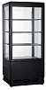 Шкаф-витрина холодильный Cooleq CW-70 Black фото