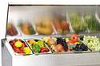 Холодильная витрина для ингредиентов Polair VT2-G (1/4) с крышкой фото