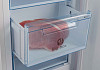 Двухкамерный холодильник Pozis RK FNF-170 серебристый, ручки вертикальные фото