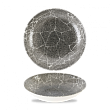 Тарелка глубокая без борта  18,2см 0,426л, Kintsugi Reverse, KRBKEVB71
