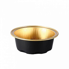 Форма для выпекания Garcia de Pou 50 мл, 7,1 см, 100 шт, алюминий, черный/золотой, без крышки в Москве , фото