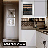 Винный шкаф двухзонный Dunavox DAV-32.81DW.TO фото