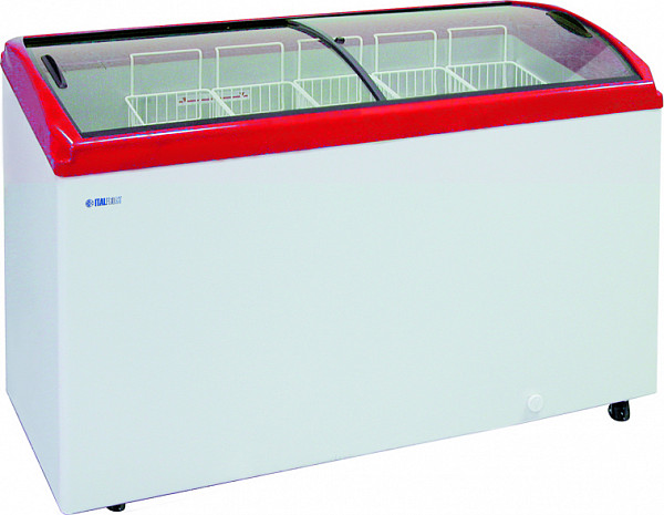 Морозильный ларь Italfrost CF500C красный (6 корзин) фото