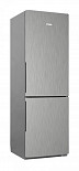 Двухкамерный холодильник  RK FNF-170 серебристый металлопласт, ручки вертикальные