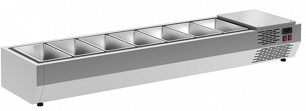 Холодильная витрина для ингредиентов Полюс A30 SM 1,7 0430 фото