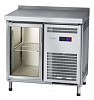 Холодильный стол Abat СХС-70 неохлаждаемая столешница с бортом (дверь-стекло) фото