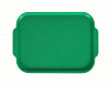 Поднос столовый с ручками Luxstahl 450х355 мм светло-зеленый фото