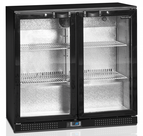 Барный холодильник Tefcold DB201H черный фото