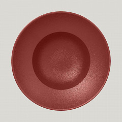 Тарелка круглая глубокая RAK Porcelain NeoFusion Magma 26 см (кирпичный цвет) в Москве , фото