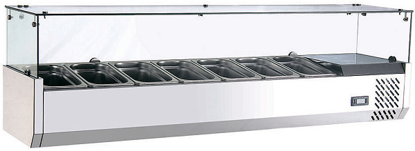 Холодильная витрина для ингредиентов Foodatlas RT-1500/330 фото