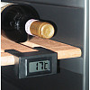 Винный шкаф монотемпературный Tecfrigo WINE 185 FG черный фото
