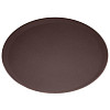 Поднос прорез. круглый Maco d 35,5см, коричневый, серия Jiwins JW-R1400CT-BR фото