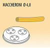 Насадка Fimar ACTRMPF65 Maccheroni 4,8 mm (MPF 2,5/MPF 4) фото