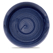 Тарелка мелкая без борта  Stonecast Patina Cobalt Blue PABLEV111