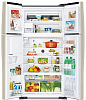 Холодильник Hitachi R-W722FPU1X GBW  коричневое стекло фото