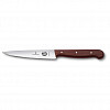 Нож для нарезки Victorinox Rosewood, волнистое лезвие, 12 см, ручка розовое дерево фото