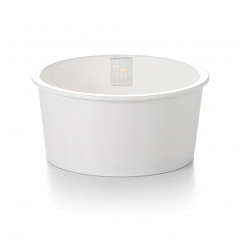 Салатник круглый P.L. Proff Cuisine 16*7,5 см White пластик меламин в Москве , фото