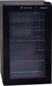 Шкаф холодильный барный Cooleq TBC-65 черный фото