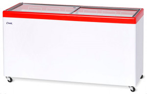 Морозильный ларь Снеж МЛП-700 (красный)