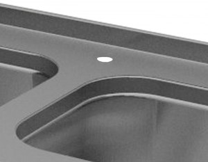 Отверстие под смеситель фото