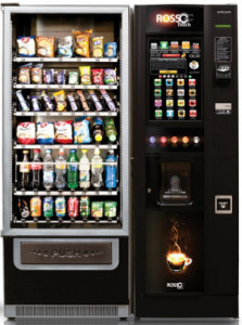 Комбинированный торговый автомат Unicum Rosso Bar Touch Long фото