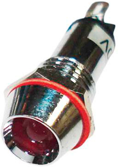 Лампа сигнальная Пищевые технологии L-616R 220V (СЭЧ-0.45/0.25) красная фото