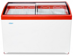 Морозильный ларь Снеж МЛГ-400 (красный)