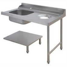 Стол с мойкой и отверстием для мусора Elettrobar PALS 120 DX в Москве , фото